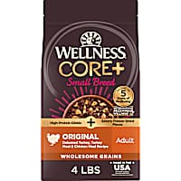 Wellness CORE+ High Protein Small Breed Original Turkey & Chicken with Freeze Dried Pieces Recipe Dry Dog Food