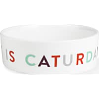PetShop by Fringe Studio Graphic Caturday Small Pet Bowl