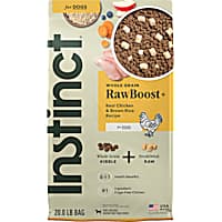 Instinct Raw Boost Whole Grain Real Chicken & Brown Rice Recipe Natural Dry Dog Food