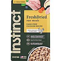 Instinct Freeze Dried Raw Meals Grain Free Cage Free Chicken Recipe Dog Food