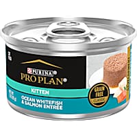 Purina Pro Plan Grain Free Ocean Whitefish & Salmon Formula Wet Kitten Food Pate