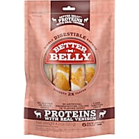 Better Belly Proteins With Real Venison Digestible Small Dog Chew