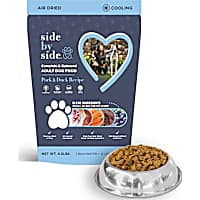Side by Side Cooling Air Dried Pork & Duck Recipe Dry Dog Food
