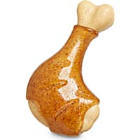 Leaps & Bounds Chicken-Scented Turkey Leg Dog Chew Toy