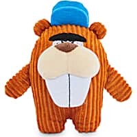 Leaps & Bounds Boisterous Beaver Plush Dog Toy