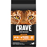 Crave Grain Free Protein Chicken Indoor Adult Dry Cat Food
