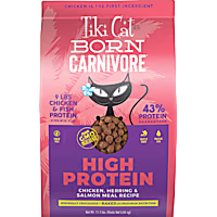 Tiki Cat Born Carnivore High Protein Chicken Herring & Salmon Meal Dry Cat Food