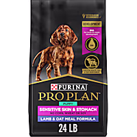 Purina Pro Plan Sensitive Skin and Stomach Formula, Lamb and Oat Meal Dry Puppy Food