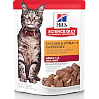 Hill's Science Diet Chicken & Spinach Adult Wet Cat Food