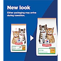 Hill's Science Diet No Corn, Wheat, Soy Chicken Flavor Dry Kitten Food