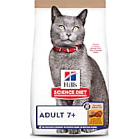 Hill's Science Diet Senior 7+ No Corn, Wheat or Soy Chicken Dry Cat Food