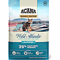 ACANA Wild Atlantic, Saltwater Fish with Freeze-Dried Liver Grain-free Dry Cat Food
