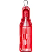 EveryYay Wet Your Whistle Red Plastic Water Dispenser for Dogs