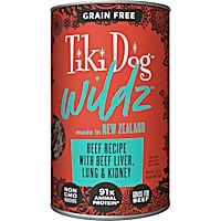 Tiki Dog Wildz Pate Beef Recipe Wet Dog Food