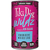 Tiki Dog Wildz Pate Venison Recipe Wet Dog Food