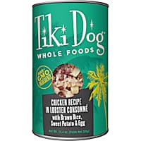 Tiki Dog Whole Foods Chicken Recipe in Lobster Consomme Wet Dog Food