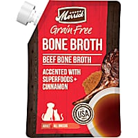 Merrick Grain Free Beef Bone Broth Wet Dog Food Topper