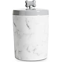 EveryYay Goody-Goody Marble Ceramic Treat Jar for Dogs