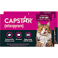 Capstar Flea Tablets for Cats 2-25 lbs.