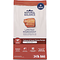 Natural Balance Limited Ingredient Adult Grain-Free Dry Dog Food Salmon & Sweet Potato Recipe