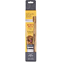 Burt's Bees Care Plus+ Charcoal & Coconut Oil Brightening Toothpaste & Toothbrush for Dogs