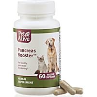 PetAlive Pancreas Booster Veggie Capsules Natural Herbal Supplement Pancreatic Functioning for Pets