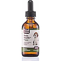 PetAlive Brain Liquid Drops Natural Herbal Brain Health Supplement for Growing Puppies