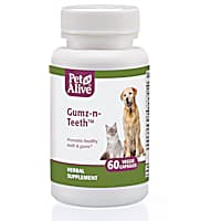 PetAlive Gumz-n-Teeth Veggie capsules Natural Herbal Supplement Oral Health for Pets