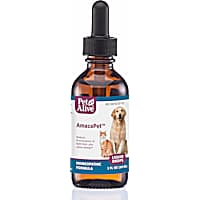 PetAlive AmazaPet Liquid Drops Natural Homeopathic Formula Asthma & Respiratory Symptoms for Pets