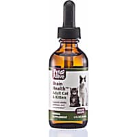 PetAlive Brain Liquid Drops Natural Herbal Supplement for Brain Health for Cats and Kittens