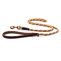 Reddy Tan Rope Dog Leash