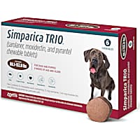 Flea tablets for dogs from vets shop