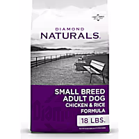 Diamond Naturals Small Breed Chicken and Rice Adult Dry Dog Food