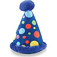 PetShop by Fringe Studio Party Hat Plush Dog Toy