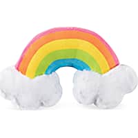 PetShop by Fringe Studio Rainbow With Clouds Plush Dog Toy
