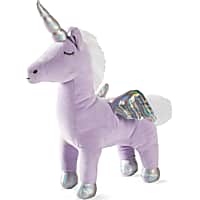 PetShop by Fringe Studio Purty Purple Alicorn Plush Dog Toy