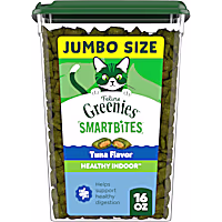 Greenies Feline Smartbites Healthy Tuna Flavor Indoor Cat Treats