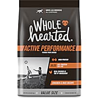 WholeHearted Active Performance High-Protein Chicken & Rice Recipe Dry Dog Food