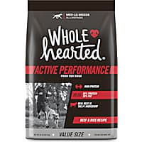 Wholehearted Active Performance High-Protein Beef & Rice Recipe Dry Dog Food