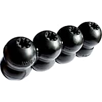 KONG Extreme Black Goodie Ribbon Dog Toy