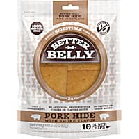 Better Belly Pork Hide Chips Dog Treats
