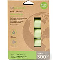 So Phresh Earth-Conscious 38% USDA Certified Biobased Carbon Content Dog Waste Bags