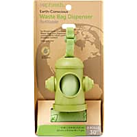 So Phresh Fire Hydrant Earth-Conscious 38% USDA Certified Biobased Content Dog Waste Bag Dispenser