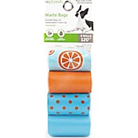 So Phresh Orange and Blue Polka-Dot Dog Waste Bags