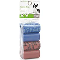 So Phresh Blue & Teal Printed Unscented Dog Waste Bags
