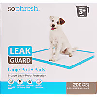So Phresh Large Leak Guard Quilted Potty Pads