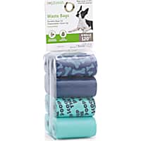 So Phresh Blue Printed Unscented Dog Waste Bags
