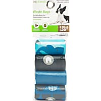 So Phresh Blue & Grey Whale-Print Unscented Dog Waste Bags