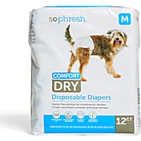 So Phresh Medium Dry Comfort Disposable Pet Diapers