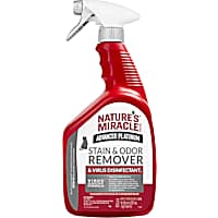 Nature's Miracle Advanced Platinum Stain & Odor Remover & Virus Disinfectant Antibacterial Formula for Cats